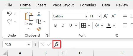 click-insert-function