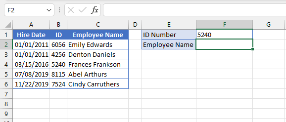 Vlookup-not-in-first-column