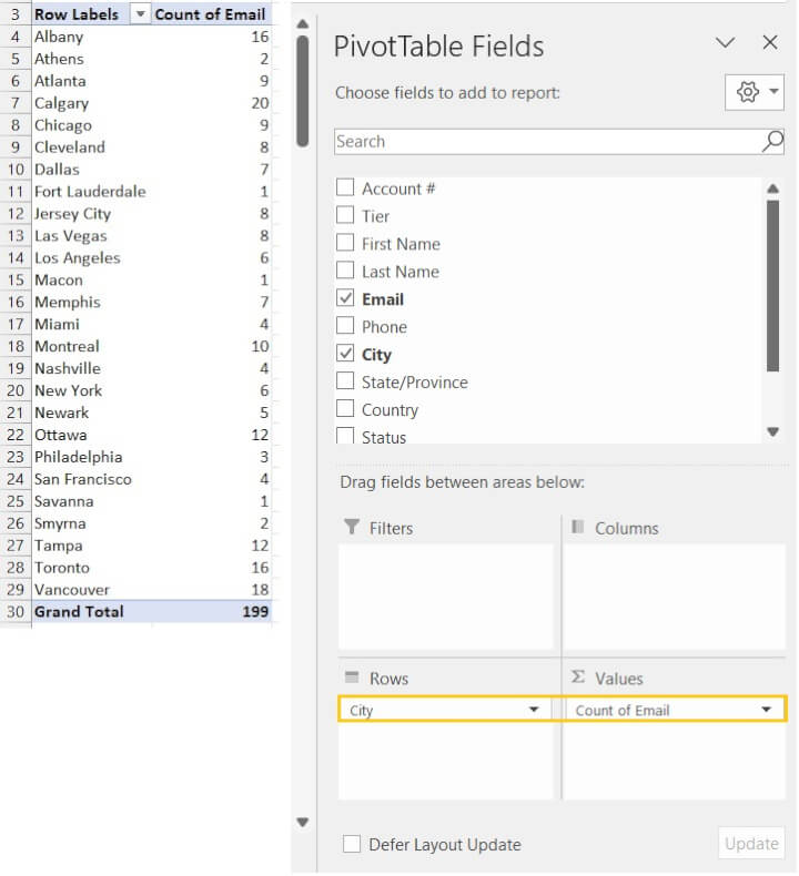 GoSkills pivot table guide