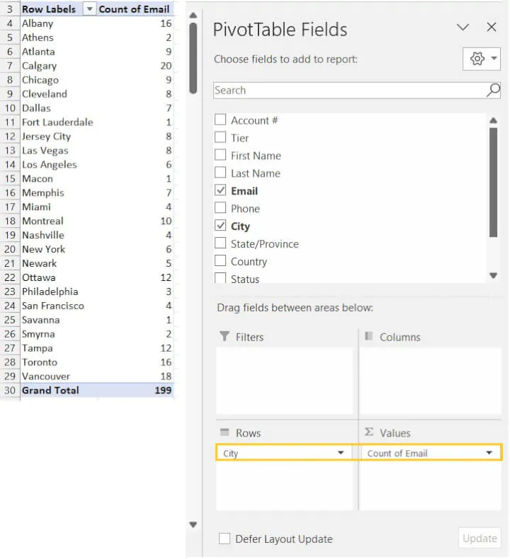 GoSkills pivot table guide