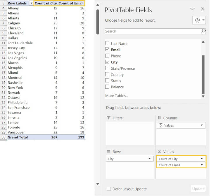 GoSkills pivot table guide