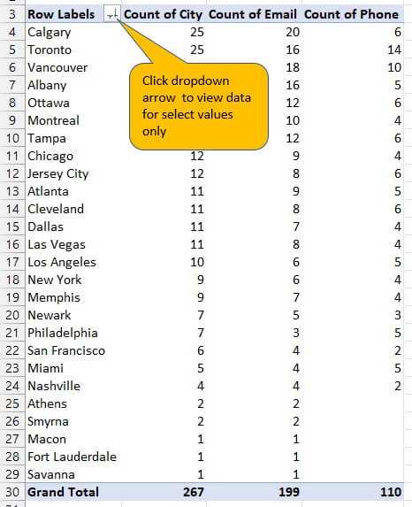 GoSkills pivot table guide