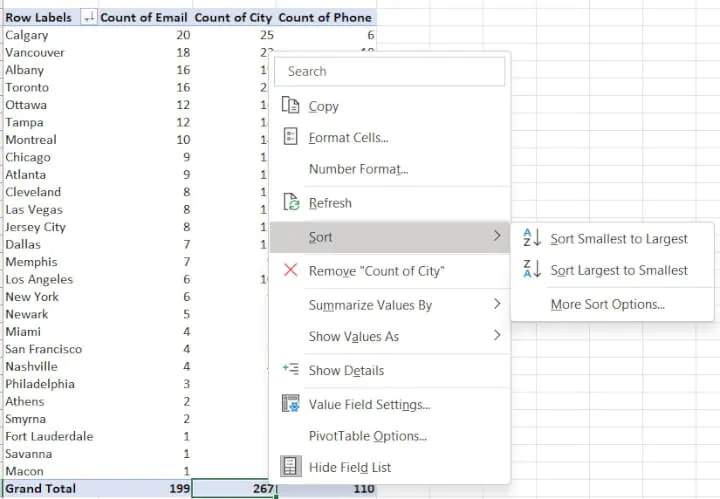GoSkills pivot table guide