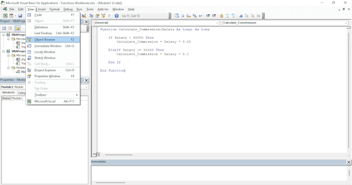 View-VBA-functions GoSkills Excel VBA Function