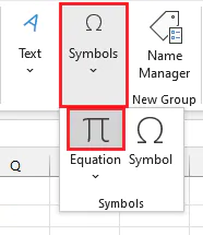 Select-equation