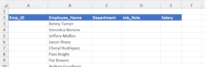 Microsoft Excel challenge