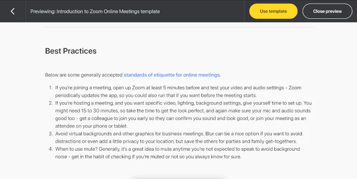 GoSkills Intro to Zoom training