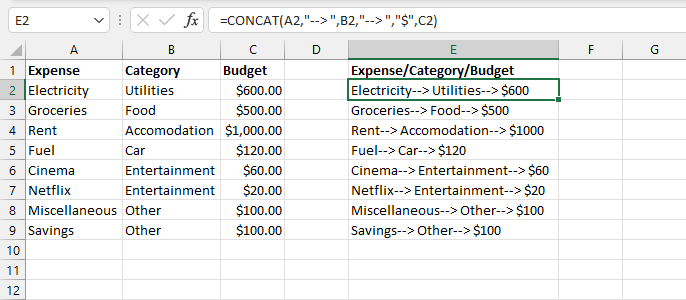 Excel textjoin function GoSkills