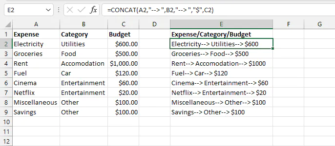 Excel textjoin function GoSkills