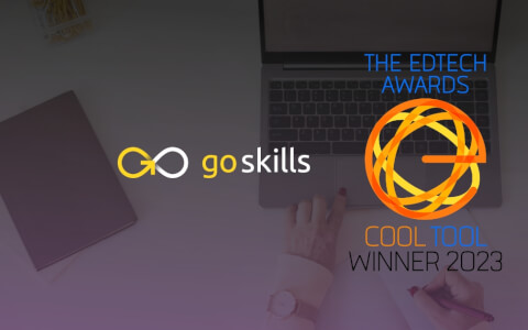GoSkills Course Builder Wins the Cool Tool Award at the 2023 EdTech Awards🥳