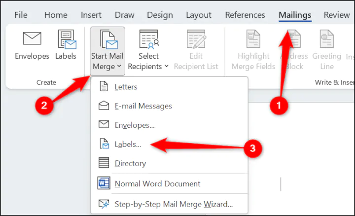 Steps-to mail-merge-labels