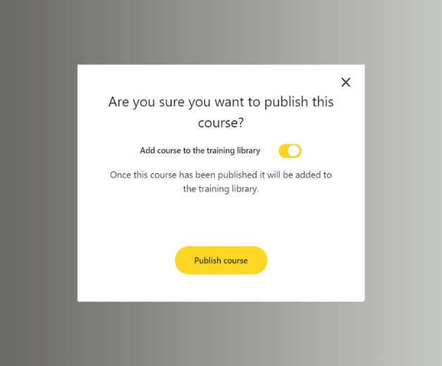 publish course