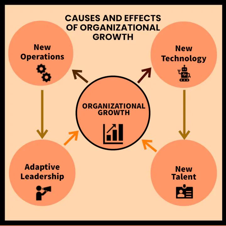 Organizational growth chart