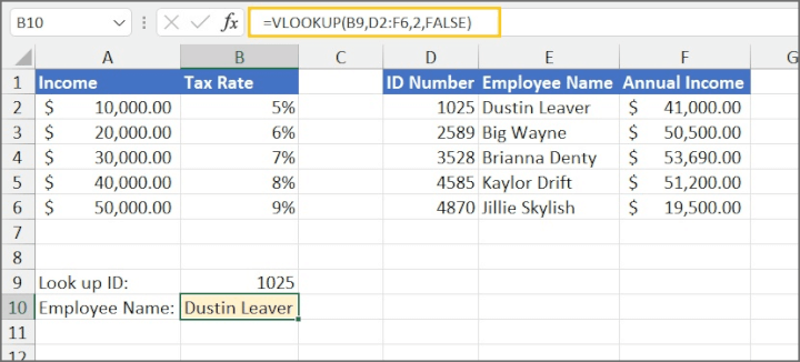 vlookup-exact-match