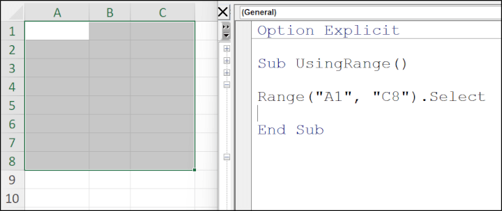 GoSkills Excel VBA Range Object