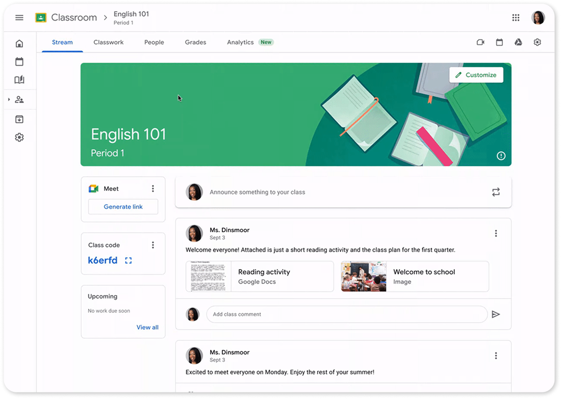 google classroom
