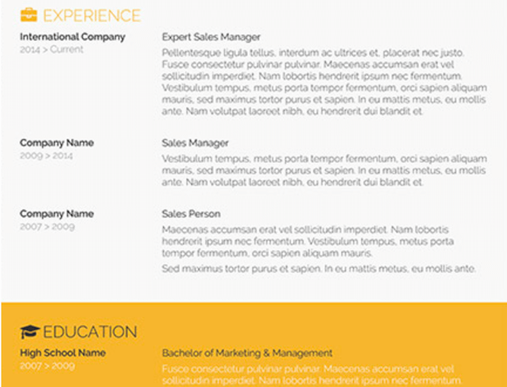 free online resume template microsoft word