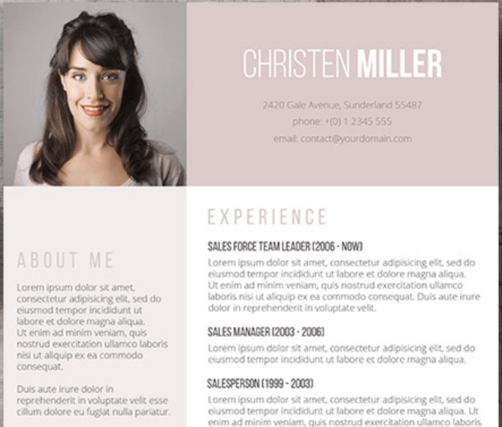 resume template word 2013 free download