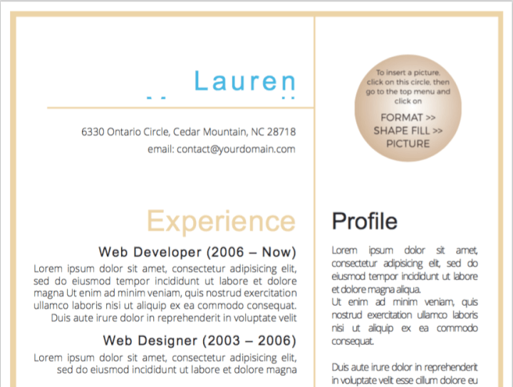 Microsoft-word-resume-templates