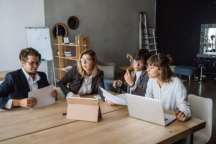Employees engaged in corporate learning