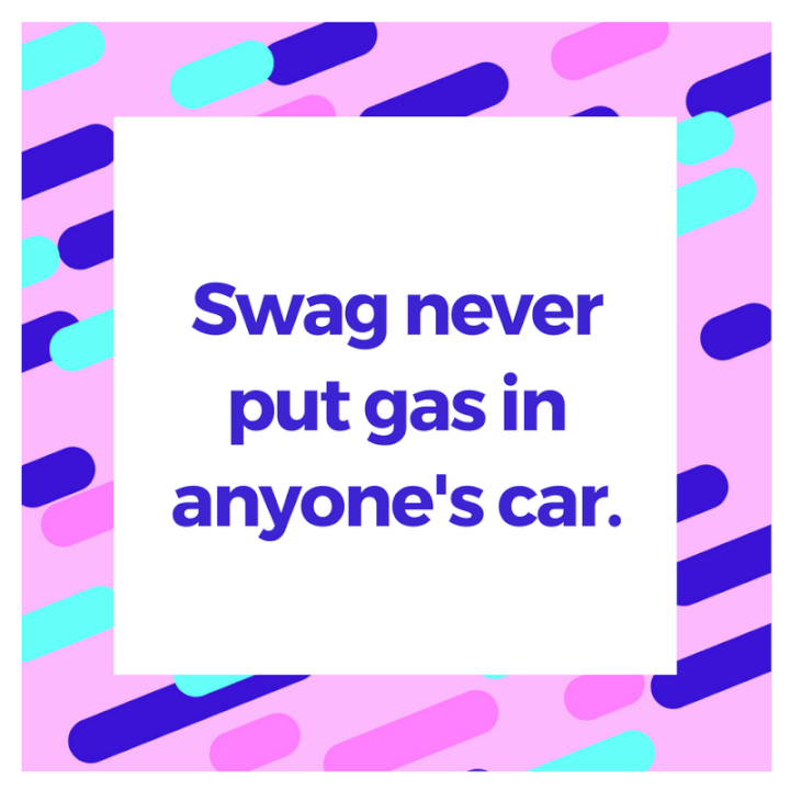 Quote about swag