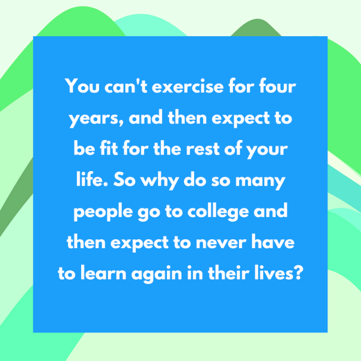 Lifelong learning quote