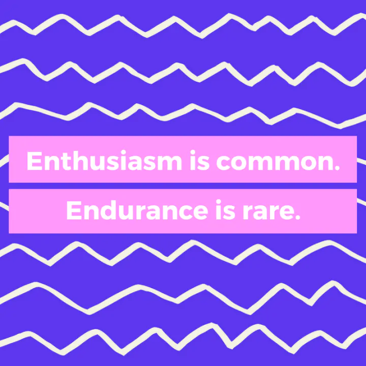 Enthusiasm is common inspiring quote