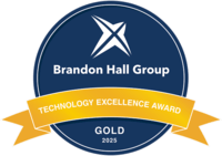Brandon Hall Technology Excellence Gold 2025 Best Advance in Learning Management Technology