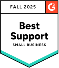 G2 Best Support Small Business Fall 2025 Award