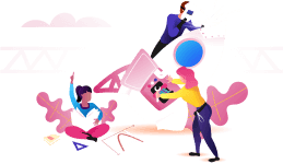 IT & Cybersecurity teams illustration