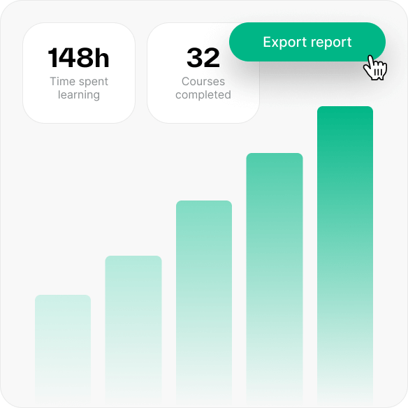 Clear reporting demo illustration