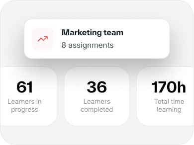 Assign to learners illustration.