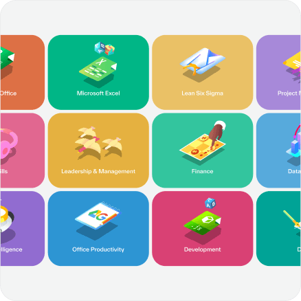 Bite-sized courses illustration