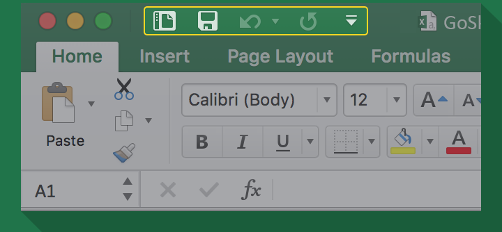 Quick Access Toolbar
