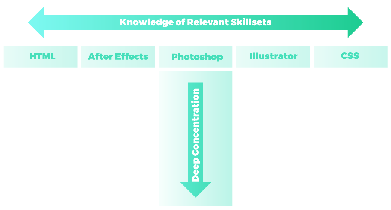 T-shaped skillset