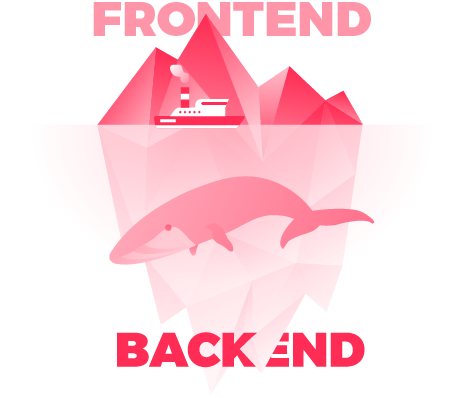 Front-end vs back-end