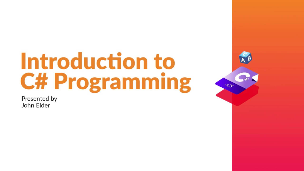 Intro To C# Programming