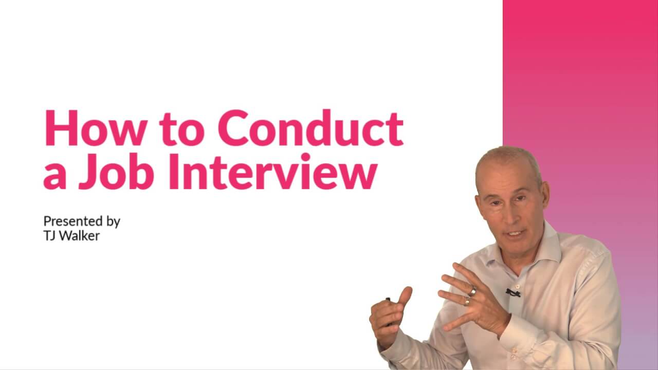 How to Conduct a Job Interview